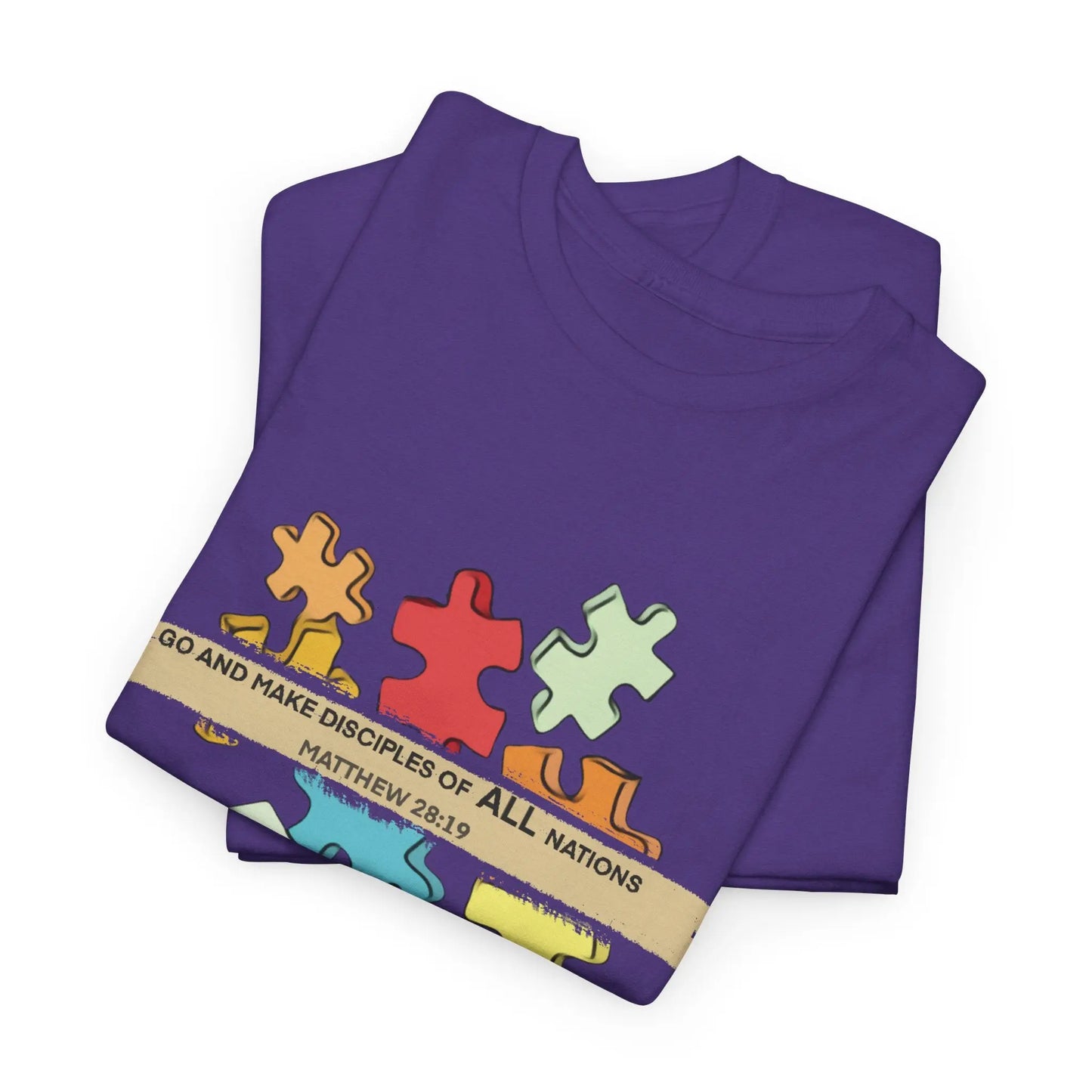 ALL NATIONS T-SHIRT | Lilac Printify