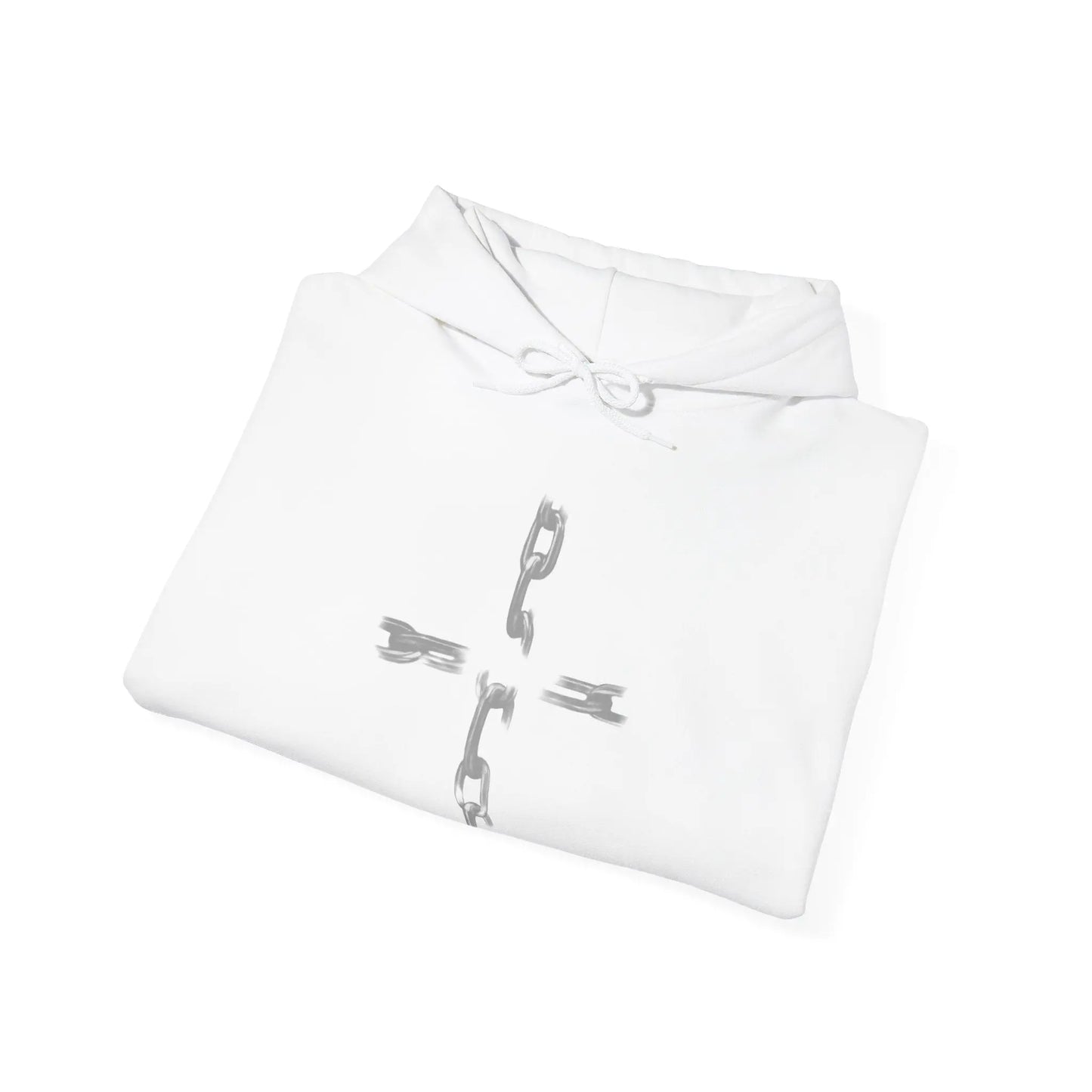 Break Every Chain Hoodie | White Printify