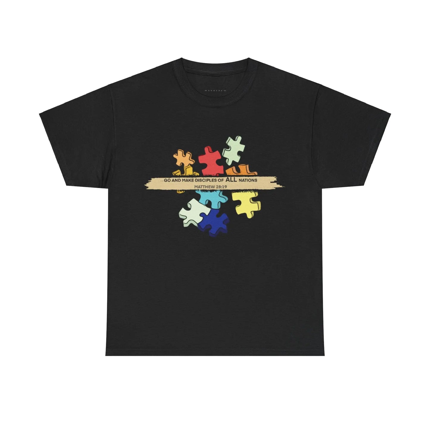 ALL NATIONS T-SHIRT | Black Printify
