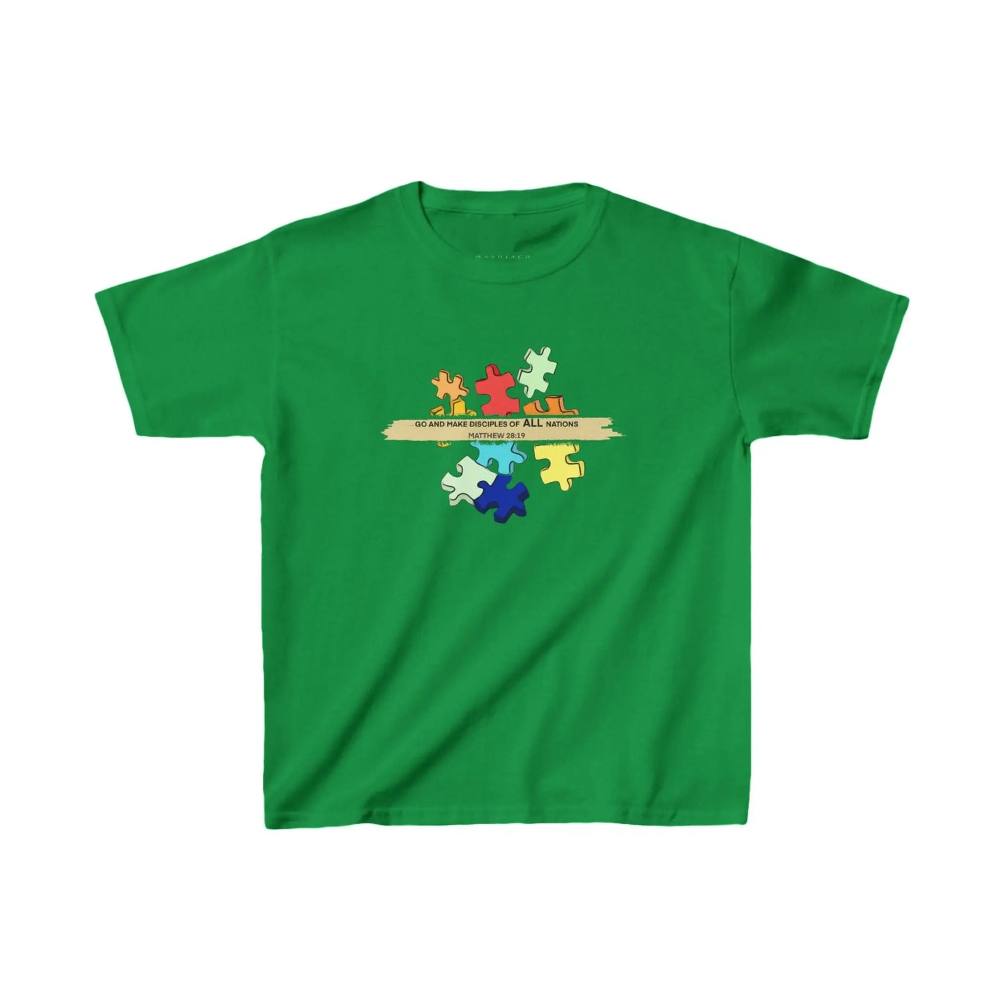 All Nations Youth T-shirt | Irish Green Printify