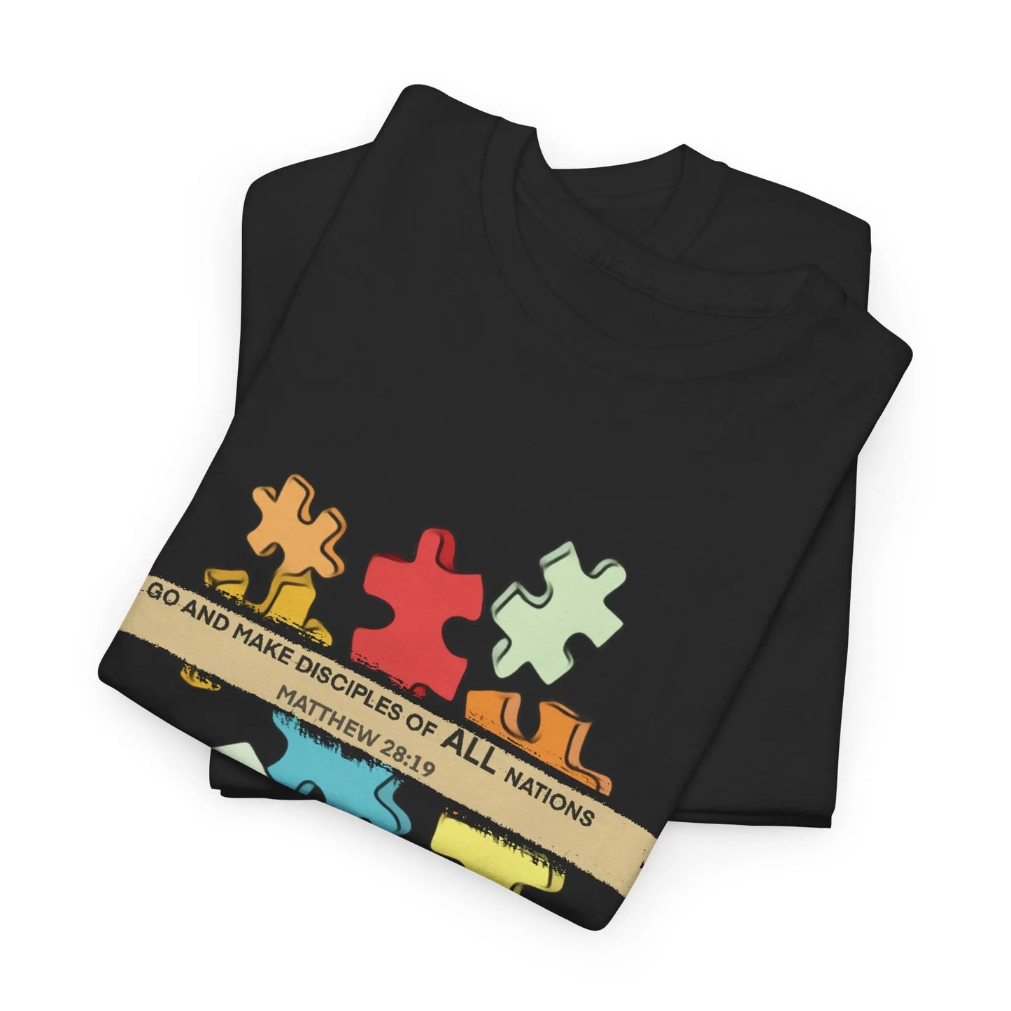 ALL NATIONS T-SHIRT | Black Printify