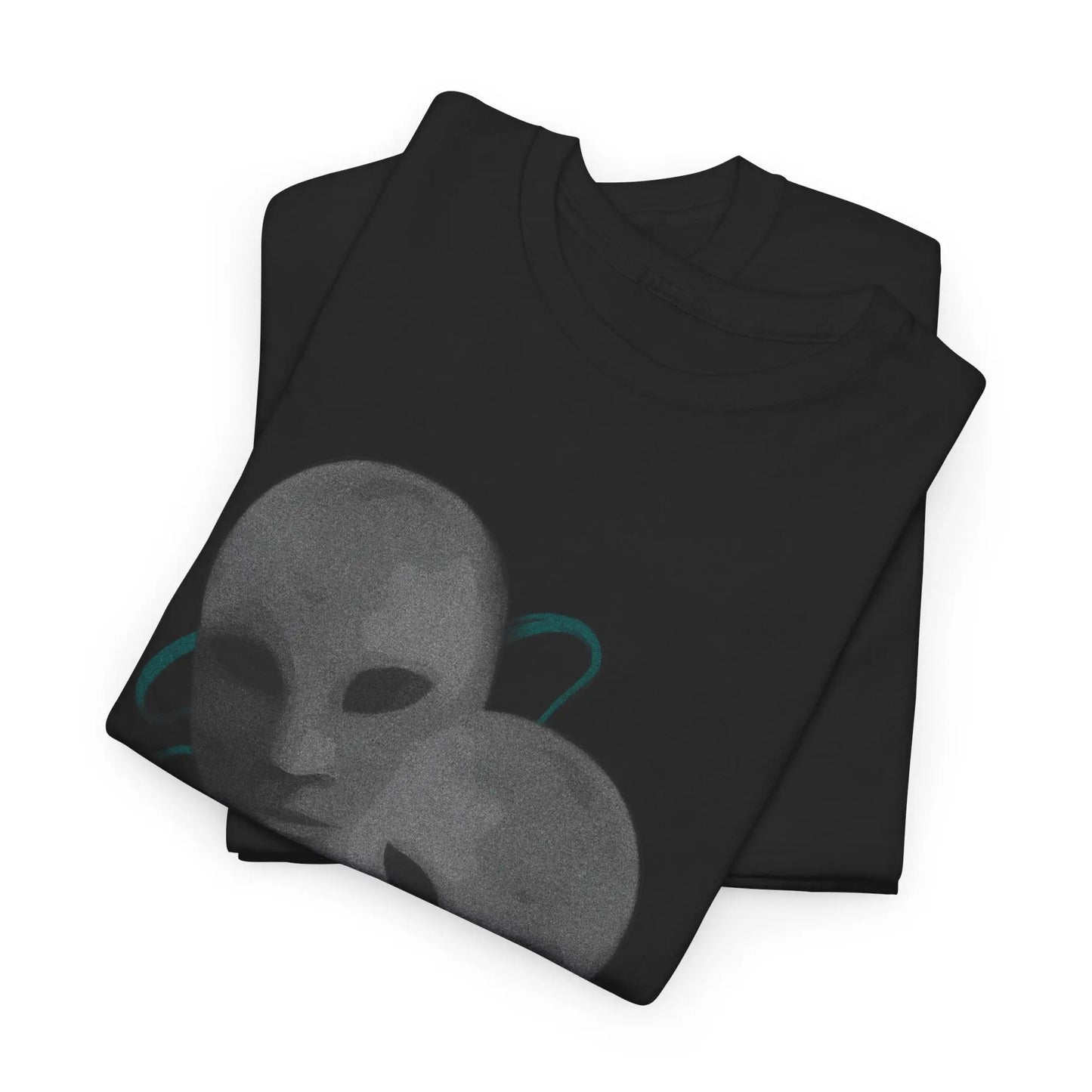 Masked T-shirt | Black Printify