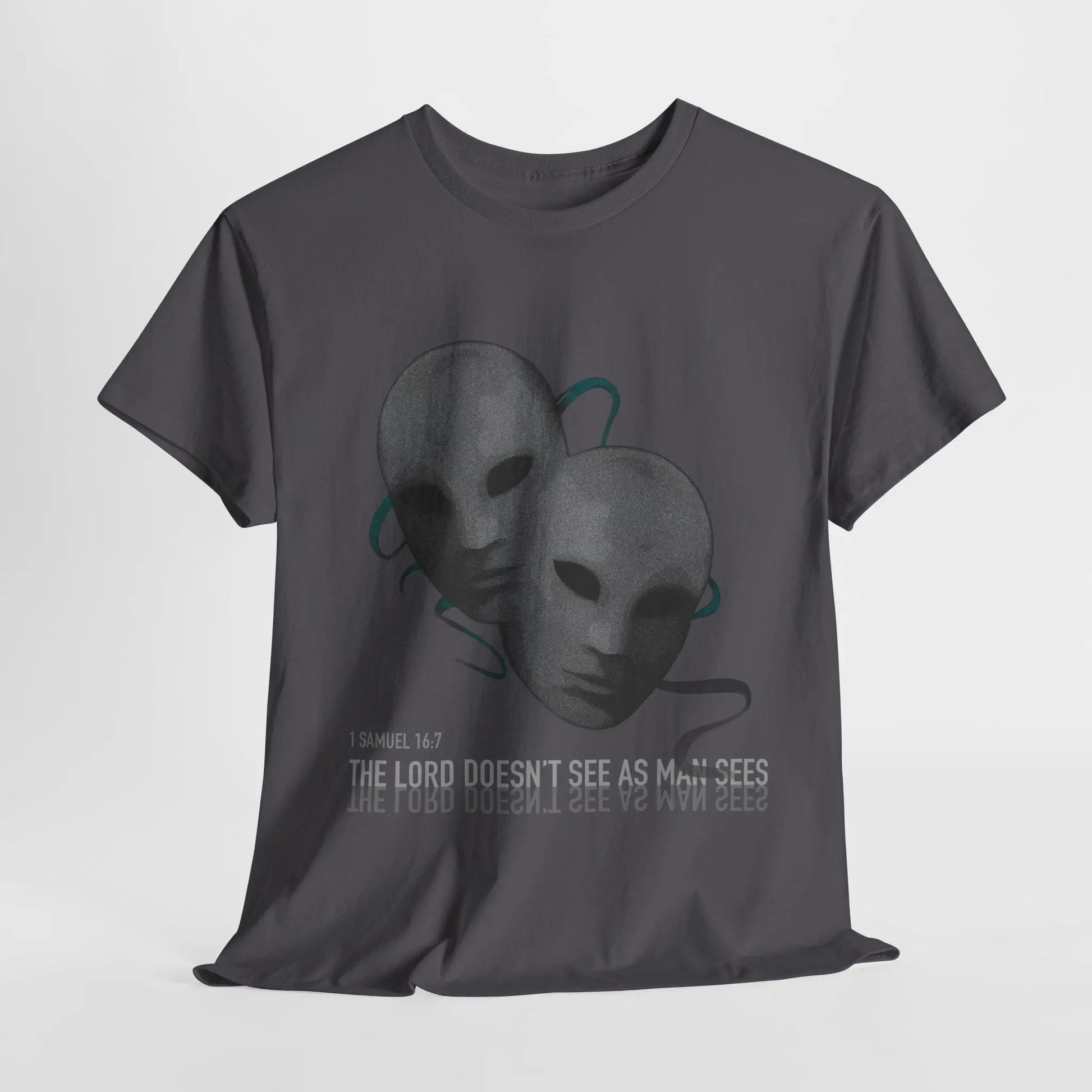 Mask T-shirt | Charcoal Printify