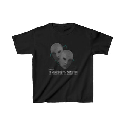 Masked Youth T-shirt | Black Printify