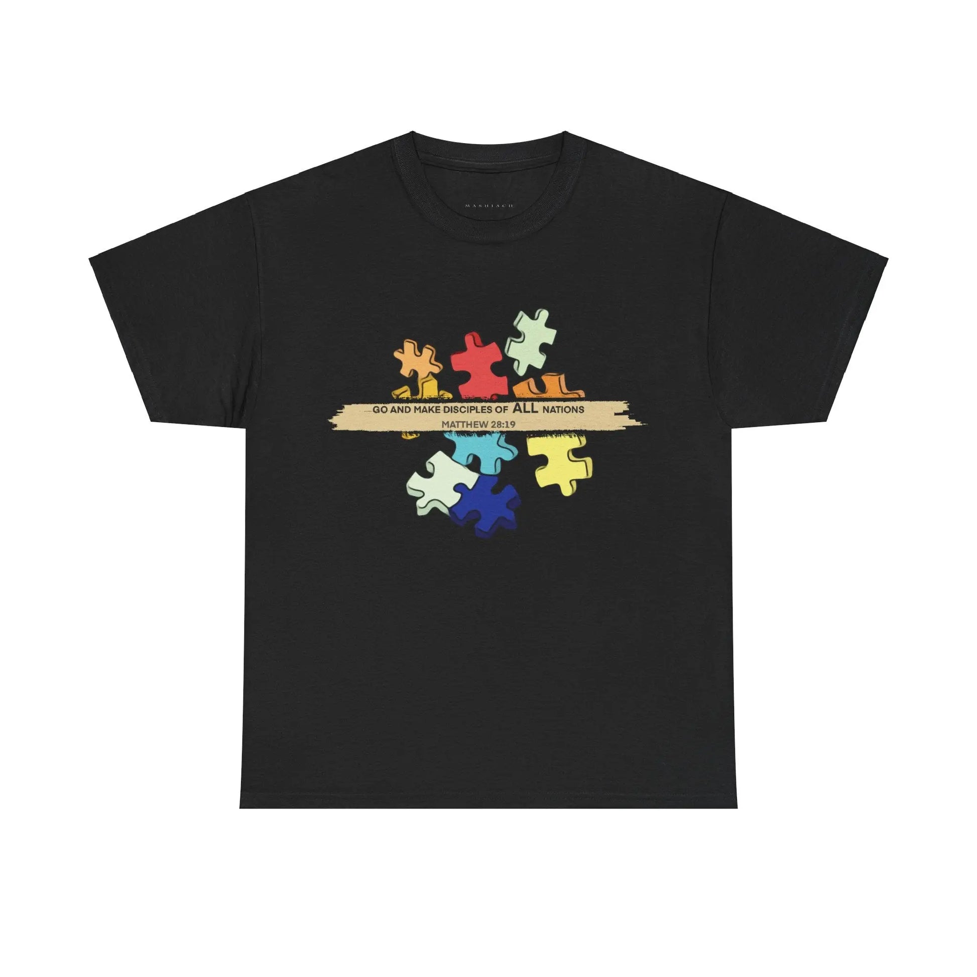 ALL NATIONS T-SHIRT | Black Printify