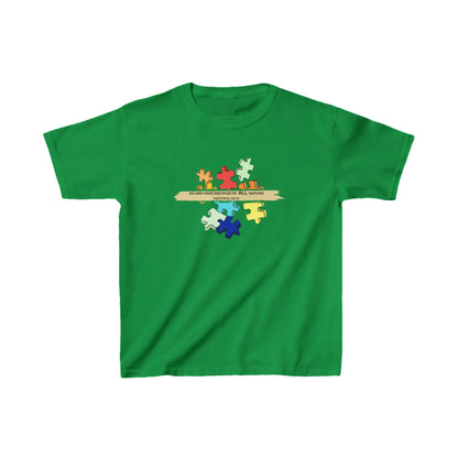 All Nations Youth T-shirt | Irish Green Printify