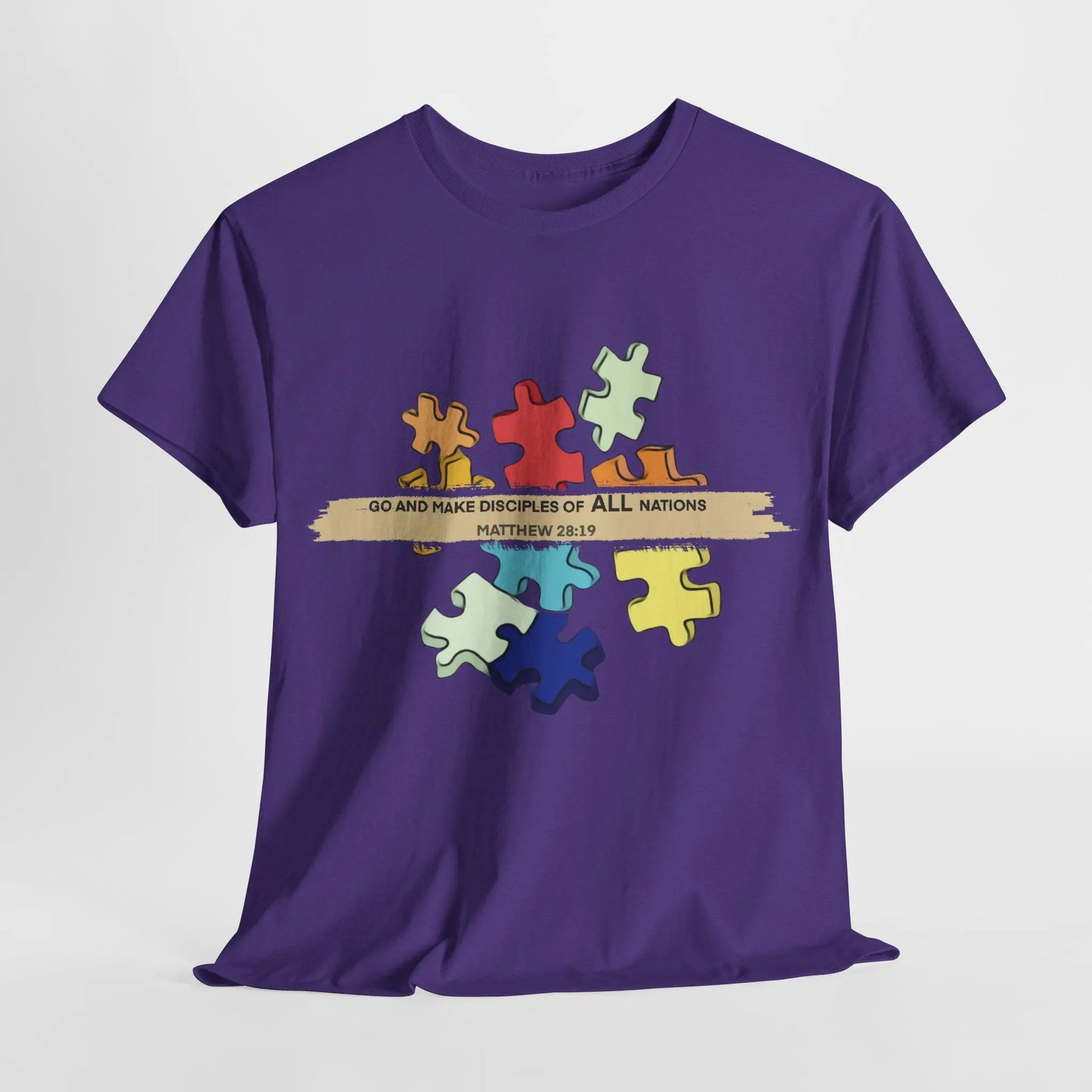 ALL NATIONS T-SHIRT | Lilac Printify