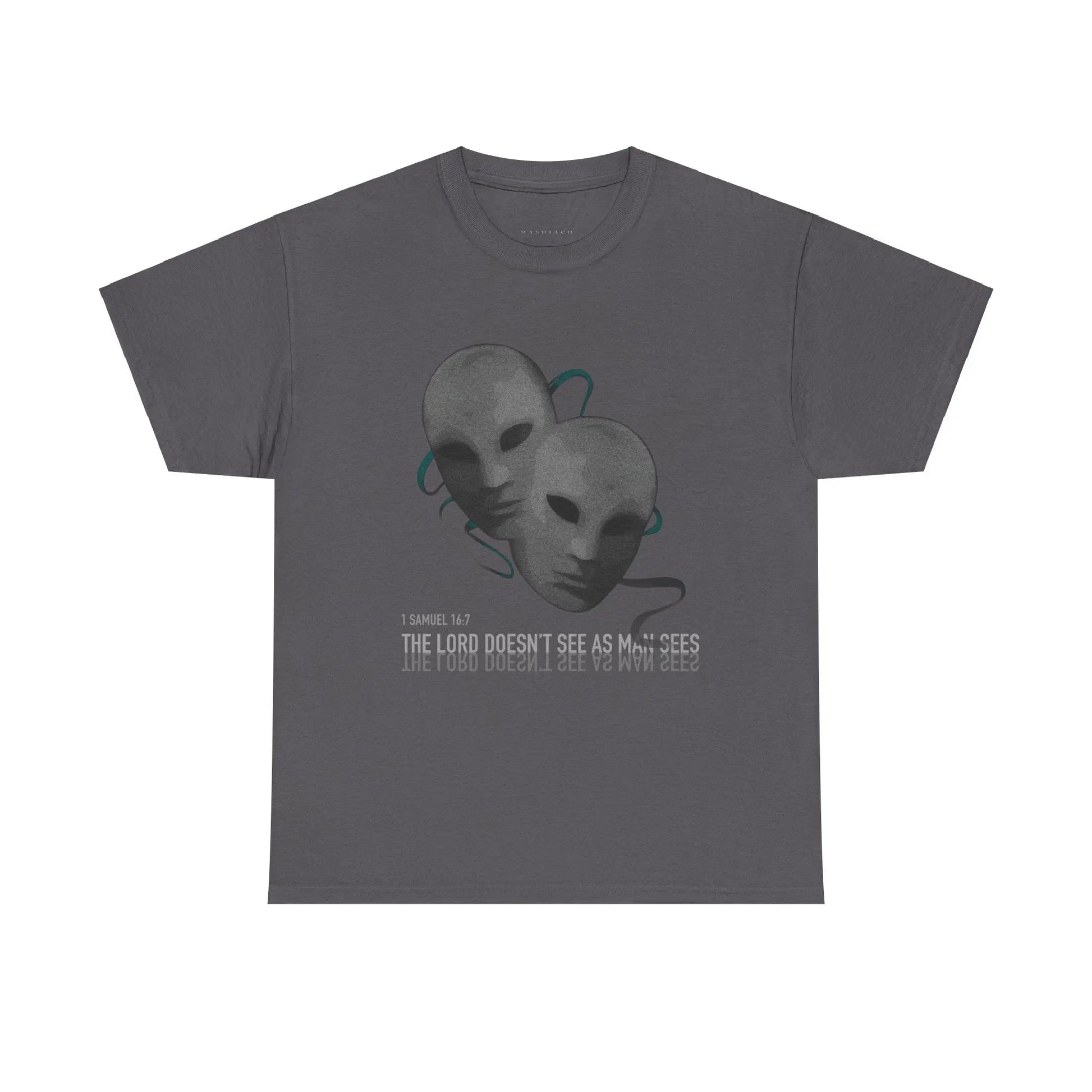 Mask T-shirt | Charcoal Printify