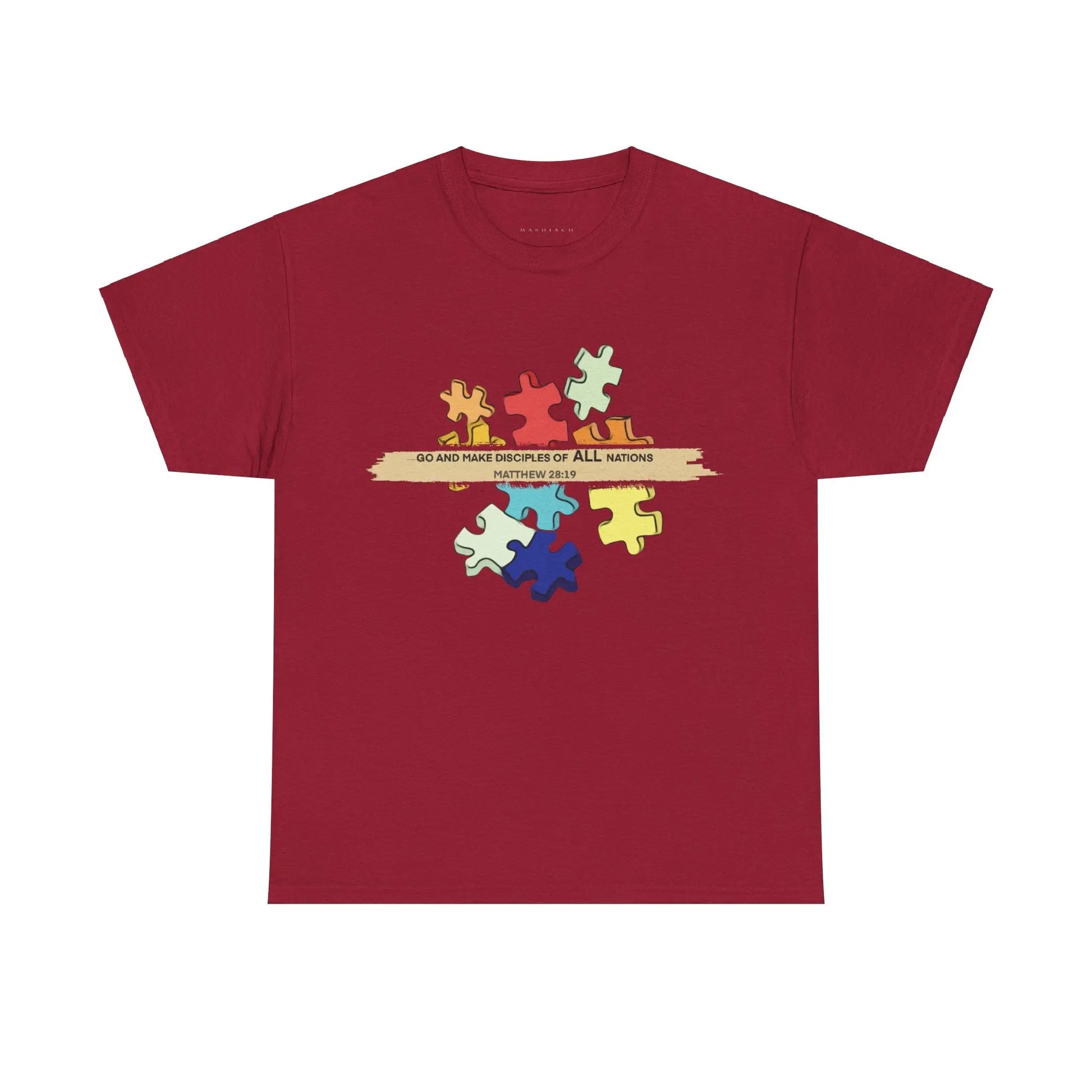 ALL NATIONS T-SHIRT | Cardinal Red Printify