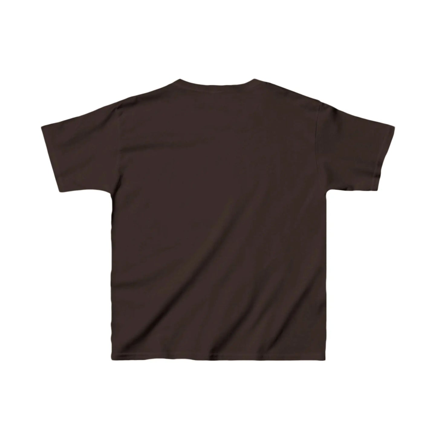In Jesus Name Youth T-shirt | Dark Chocolate Printify
